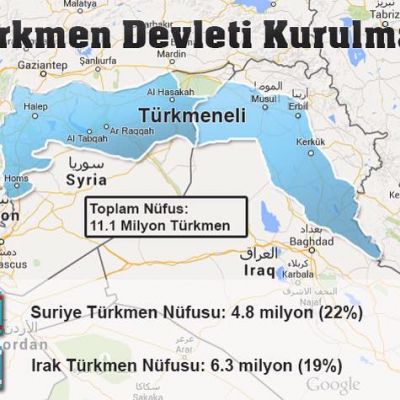 A Turkmen State (Republic of Turkmeneli) should be established in...