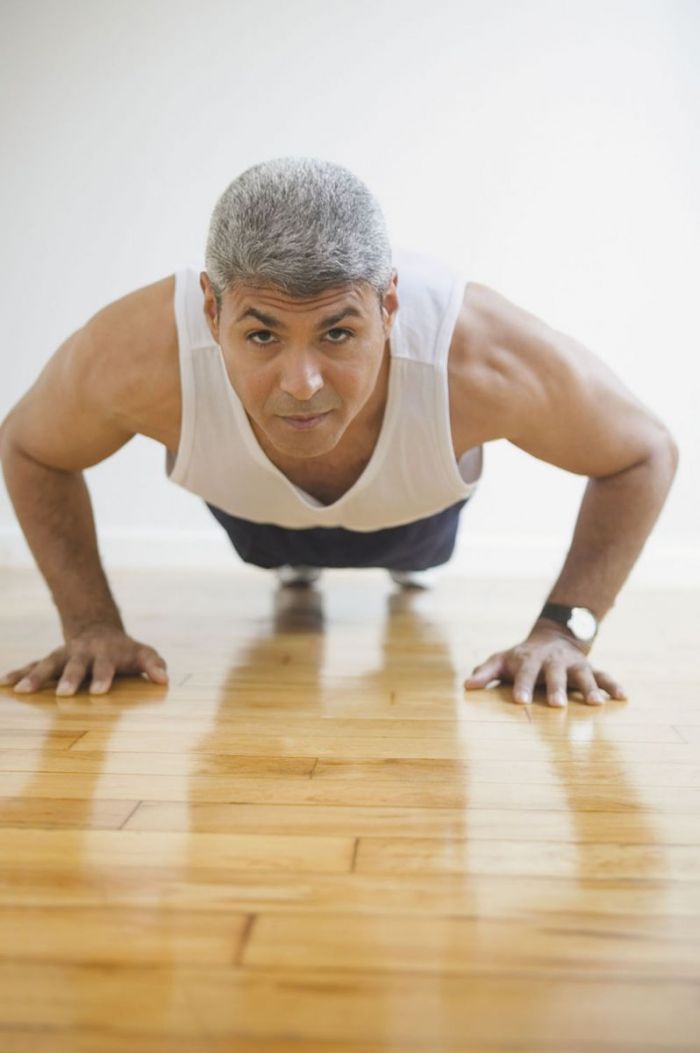 ⁣More push-ups may mean less risk of heart problems