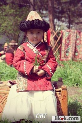 Litte Cute Turkish Girl.