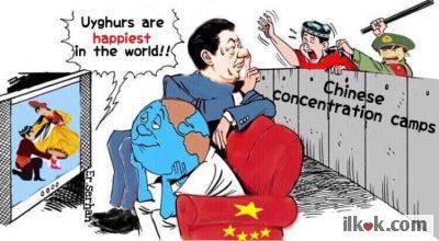 China puts more than fife million #Uyghur and #Kazakh #Muslims in concentration camps and no one bats an eye.

Why?

#EastTurkistan #China #Uyghurs #Muslim