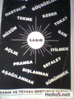 Olumlu  ve güzel  işler  üretirken  gösterilen  sabır , tahammül  kıymetlidir.