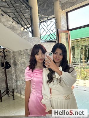 With my best friend