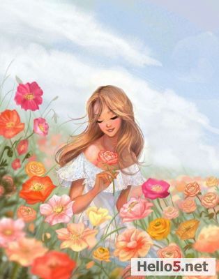 A beautiful mix of colors, just like love