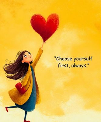Choose yourself first, Always